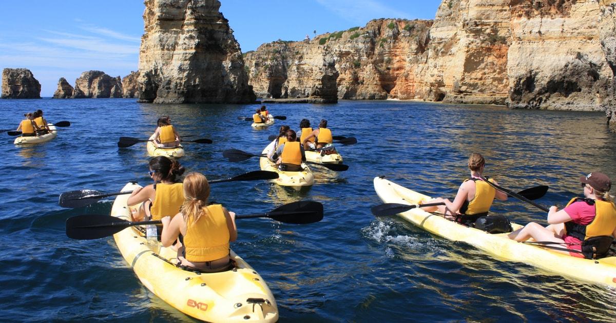 From Lagos: Algarve Coast and Caves by Kayak