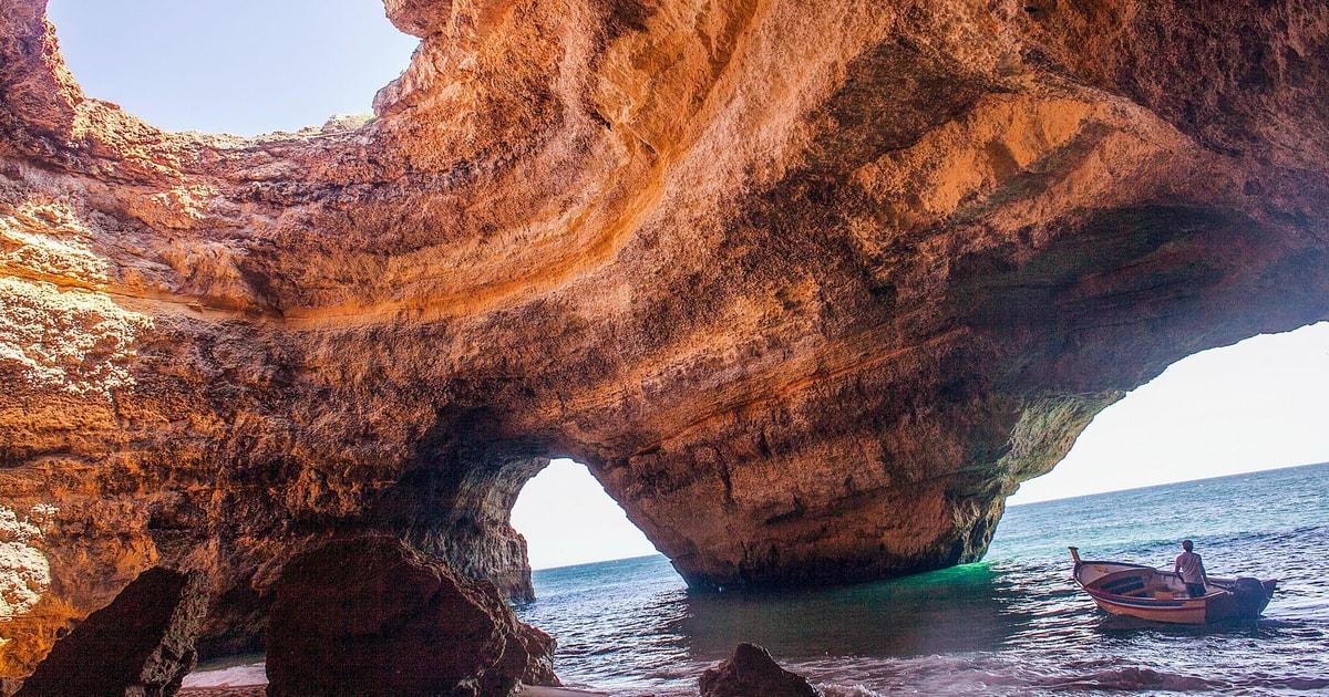 Algarve: Benagil Cave Boat Tour and Algarseco Coastal Walk