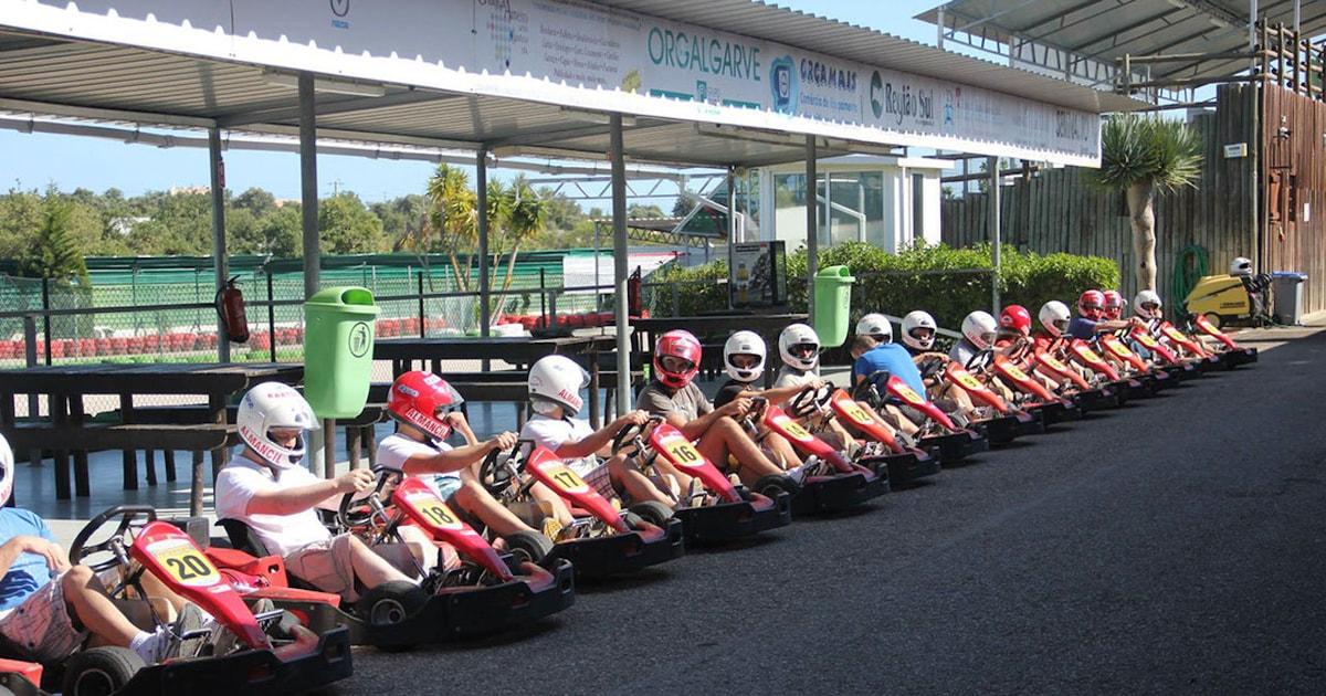 Algarve: Go-Kart Experience at Karting Almancil Family Park