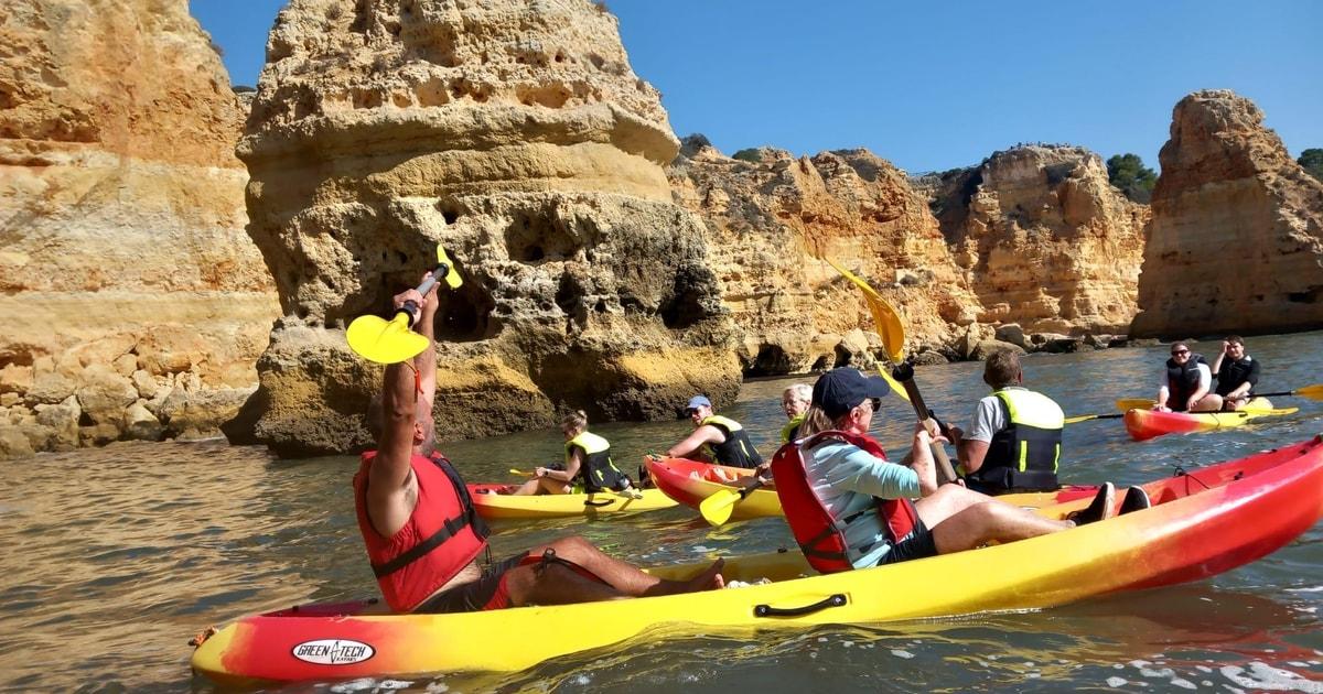 Benagil Cave: Guided Kayak Tour with Caves and Cliffs