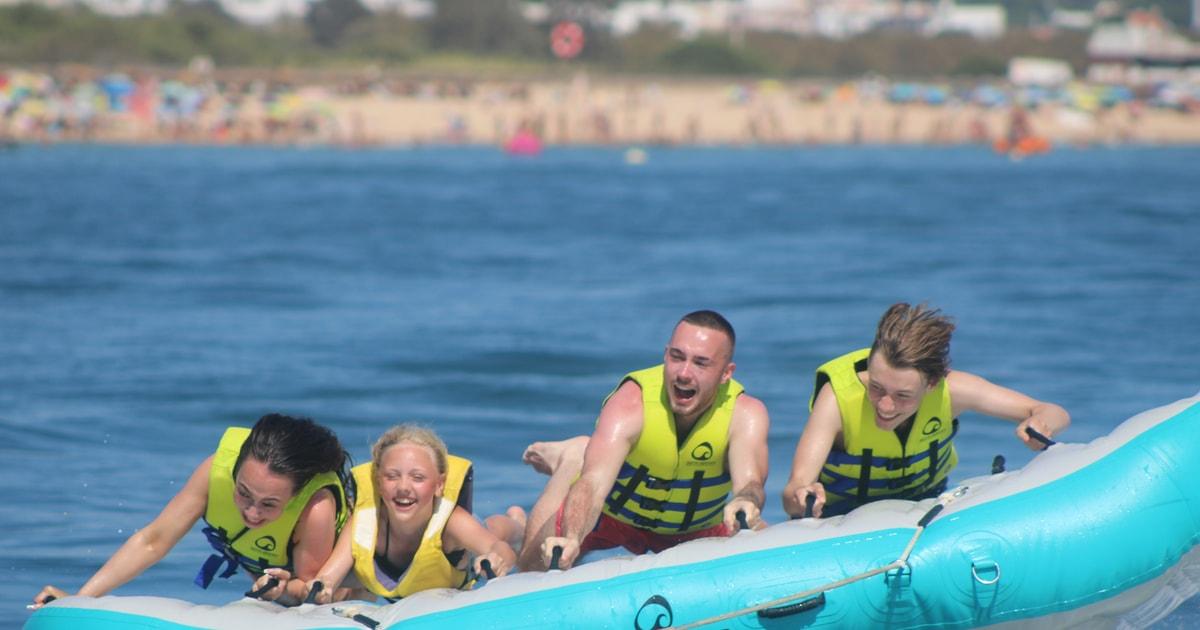 Albufeira: 10-Minute Crazy-Cookie Boat Ride