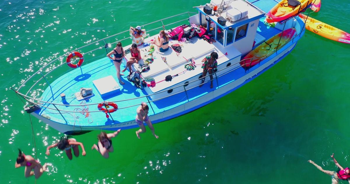 Alvor: Explore Caves Boat and Kayak Tour