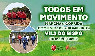 Todos em Movimento - Marcha e Corrida - Comunidade e Bombeiros