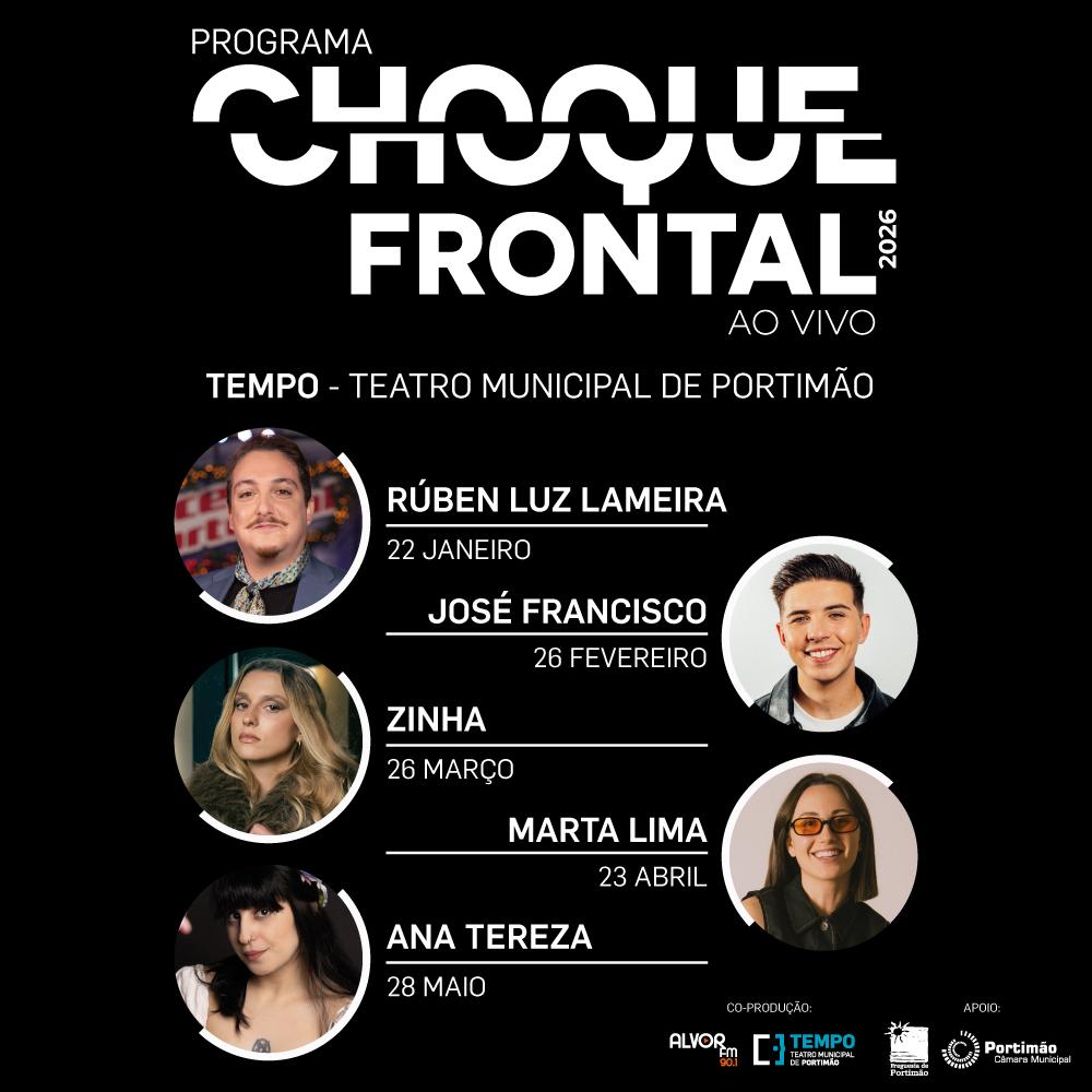 Choque Frontal Live - January to April 2026