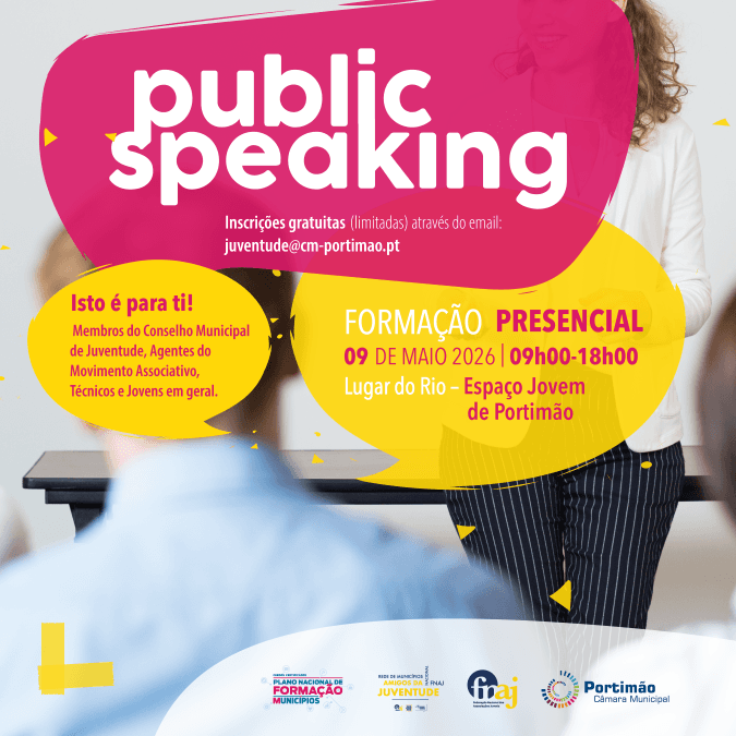Formação em "Public Speaking"