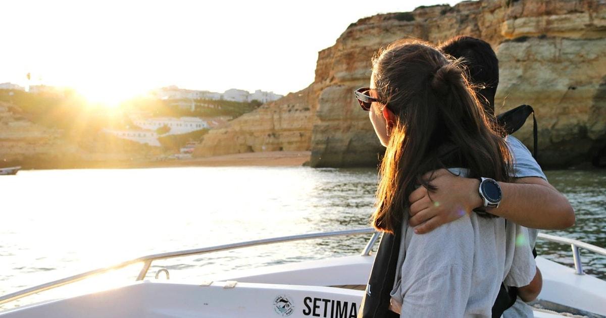Armação de Pera : Private Boat Trip Sunrise/Sunset