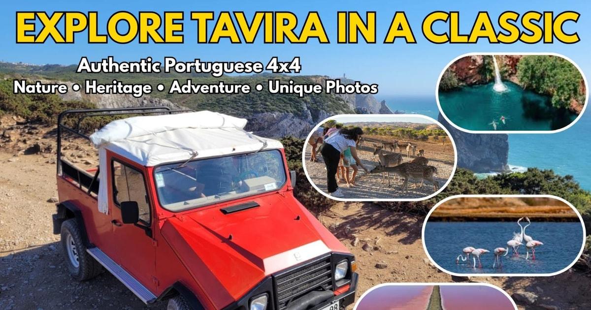 Tavira: 4x4 Jeep Adventure, Salt Pink Pans & Hidden Nature