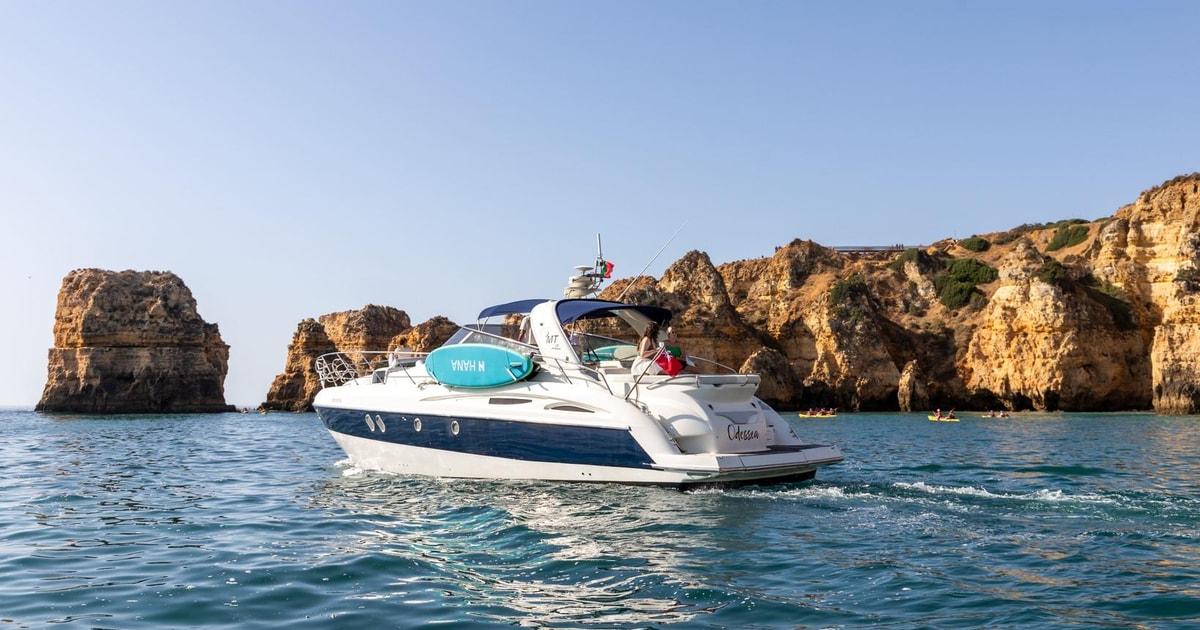 The Algarve's Hidden Coves: A Luxury Boat Tour from Lagos