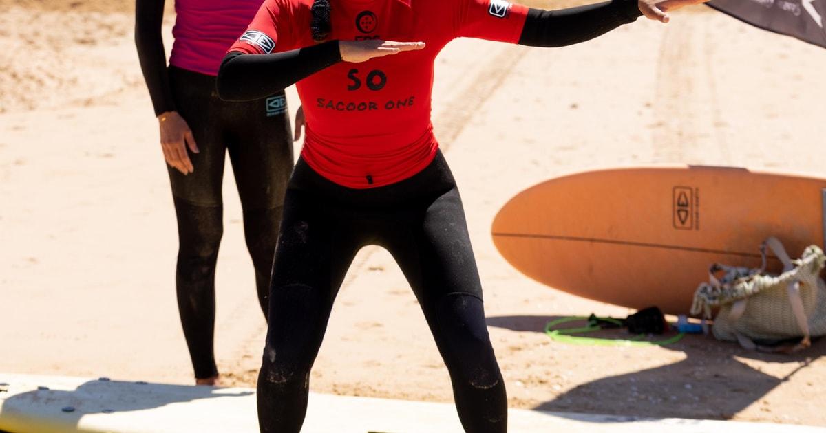 Vilamoura: Praia da Falésia Surf Lesson with Equipment