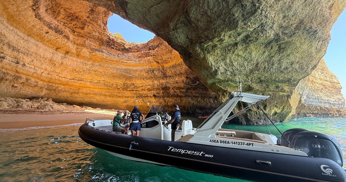 From Lagos: Private Boat Tour to Benagil Cave