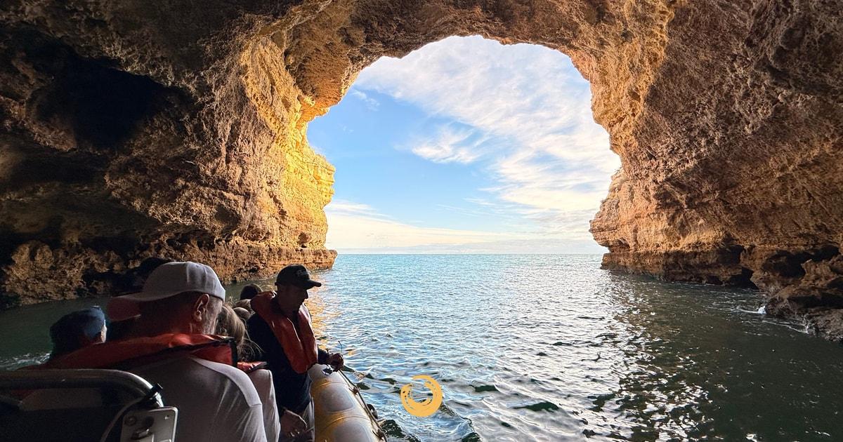 Vilamoura: Boat Tour to Benagil Cave and Coast - Small group
