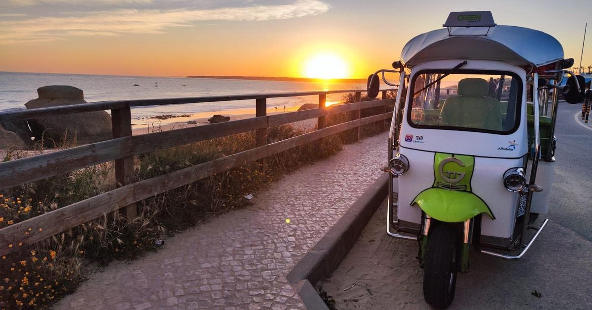 Unforgettable Sunset in Albufeira | Tuk Tuk Tour Experience