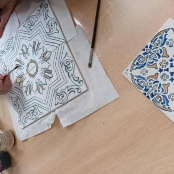 Workshop de Pintura em Azulejo