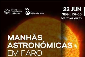 Manhãs astronómicas- Observação do Sol