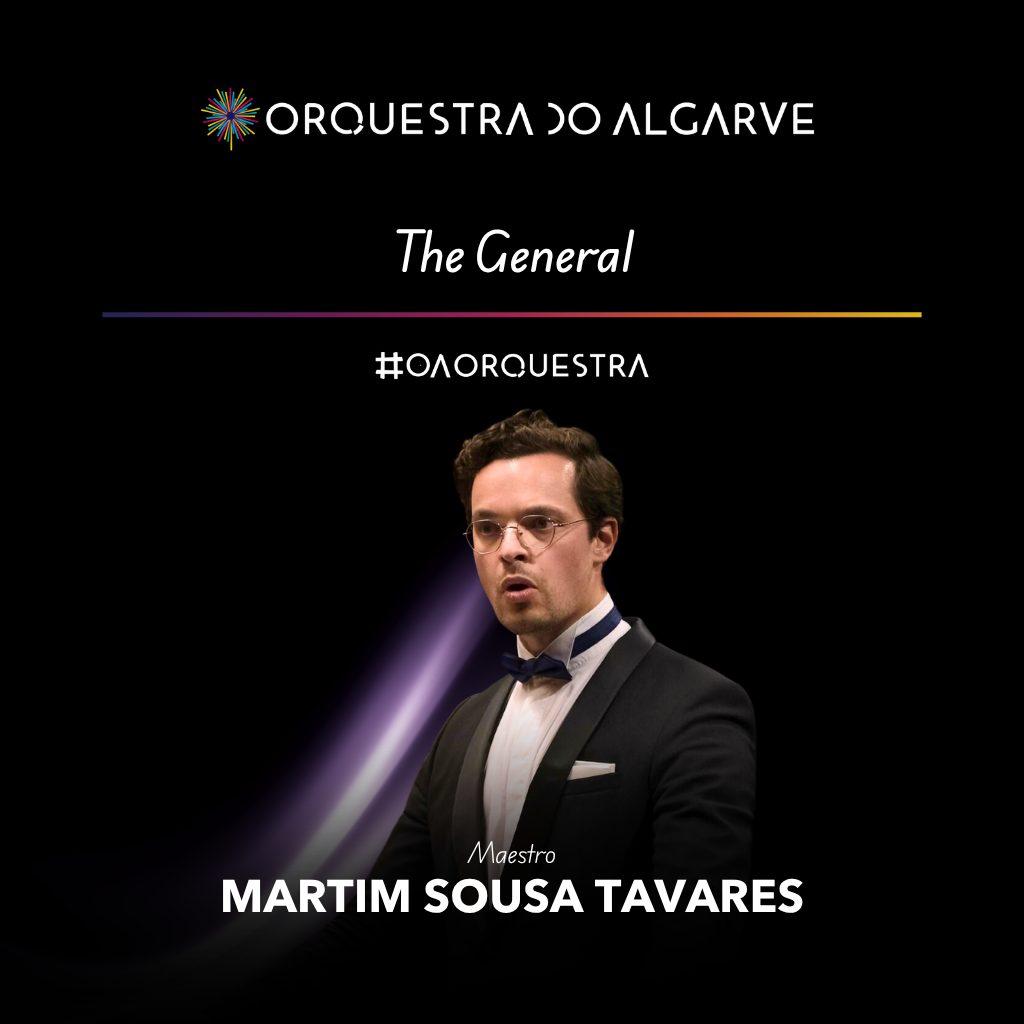 The General, de Buster Keaton, pela Orquestra do Algarve