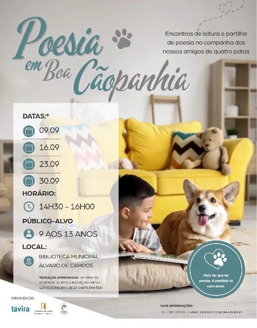 “Poetry in Good Company” brings reading and poetry to friends with four paws