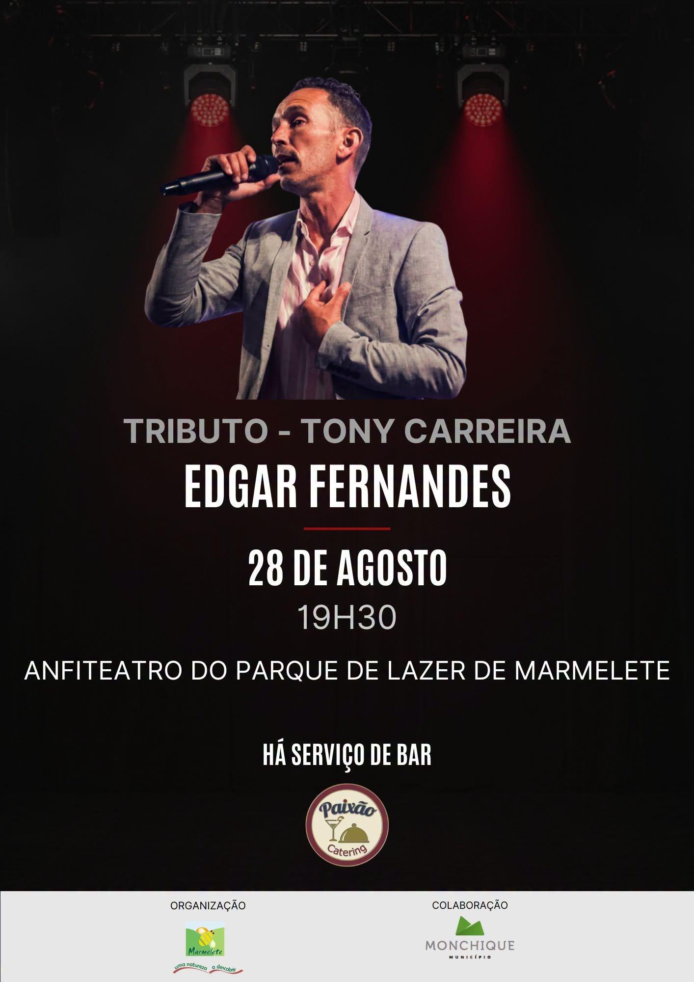 Concerto com Edgar Fernandes - Tributo a Tony Carreira